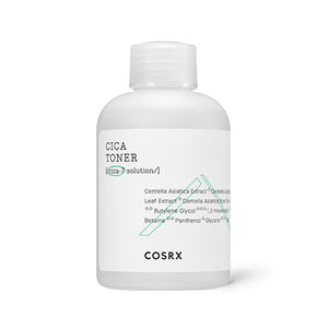 COSRX Pure Fit Cica Toner, a 150 ml toner, front of the pack facing the camera