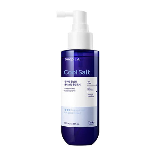 Dr.G Doopi Lab Cool Salt Long-lasting Cooling Tonic, a 100 ml tonic, front of the pack facing the camera