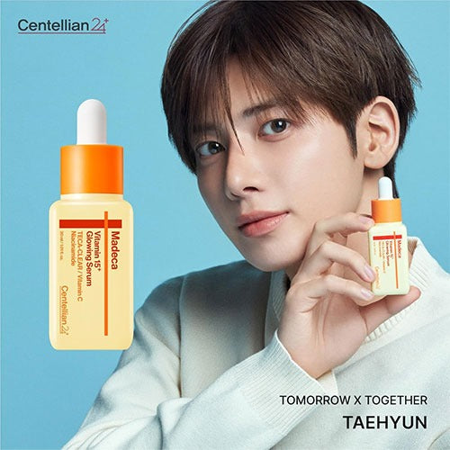 CENTELLIAN24 Madeca Vitamin 15+ Glowing Serum, a 30 ml serum, front of the pack facing the camera