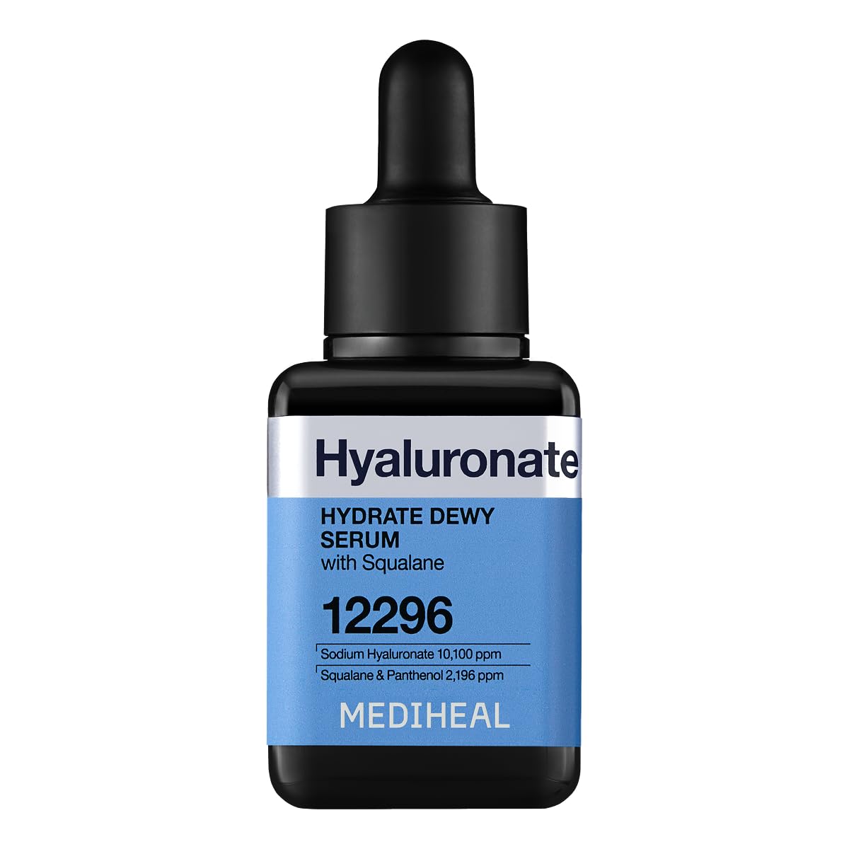MEDIHEAL Hyaluronate Hydrate Dewy Serum, a 40 ml serum, front of the pack facing the camera
