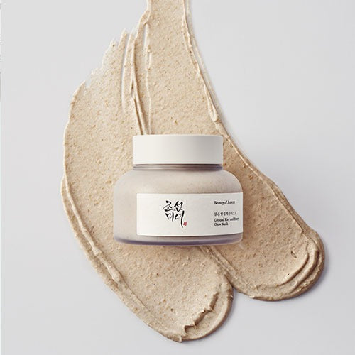 Beauty of Joseon Ground Rice and Honey Glow Mask, a 150 ml mask, front of the pack facing the camera