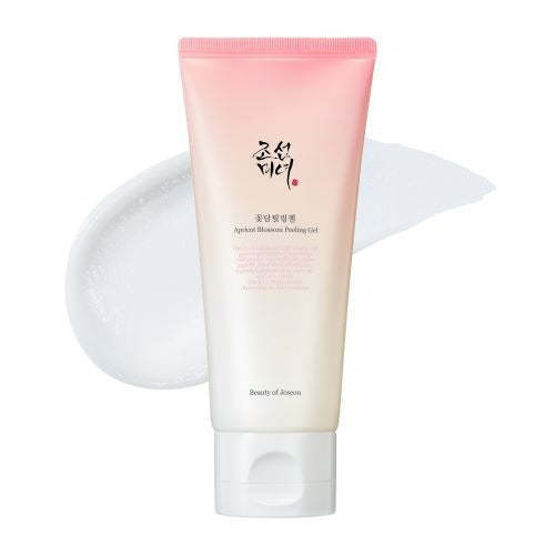 Beauty of Joseon Apricot Blossom Peeling Gel, a 100 ml peeling gel, front of the pack facing the camera