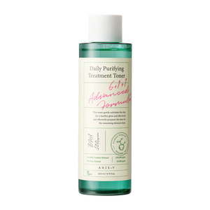 AXIS-Y Daily Purifying Treatment Toner, a 200 ml toner, front of the pack facing the camera