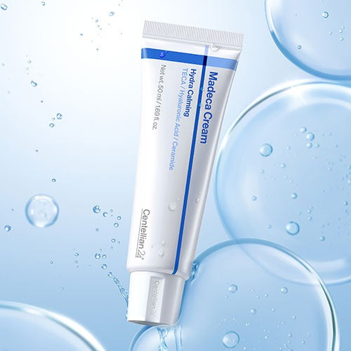CENTELLIAN24 Madeca Cream Hydra Calming, a 50 ml cream, front of the pack facing the camera