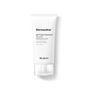 Dr.Jart+ Dermaclear pH Foam Cleanser, a 120 ml cleanser, front of the pack facing the camera