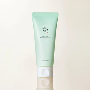 Beauty of [Beauty of Joseon] Green Plum Refreshing Cleanser, a 100 ml cleanser, front of the pack facing the camera
