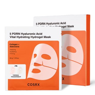 COSRX 5 PDRN Hyaluronic Acid Vital Hydrating Hydrogel Mask 34g X 3ea product image